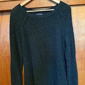 American Eagle Outfitters Cozy Boatneck Ribbed Knit Sweater